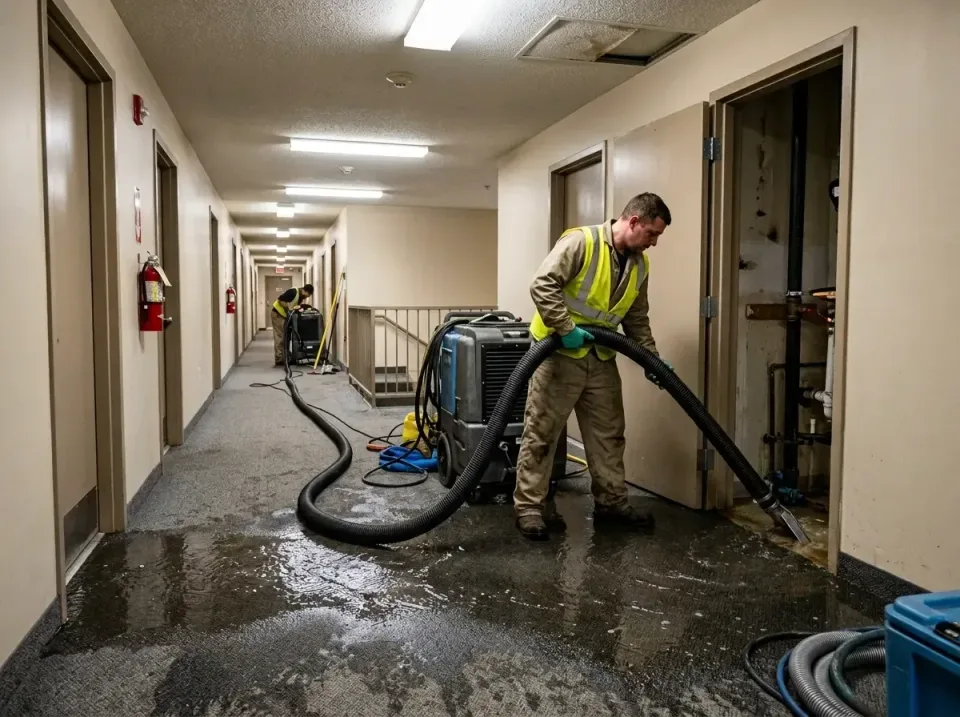 multi-unit-apartment-hallway-f-005 — frequently asked questions, Emergency Burst Pipe Water Extraction & Removal in Pinole,…